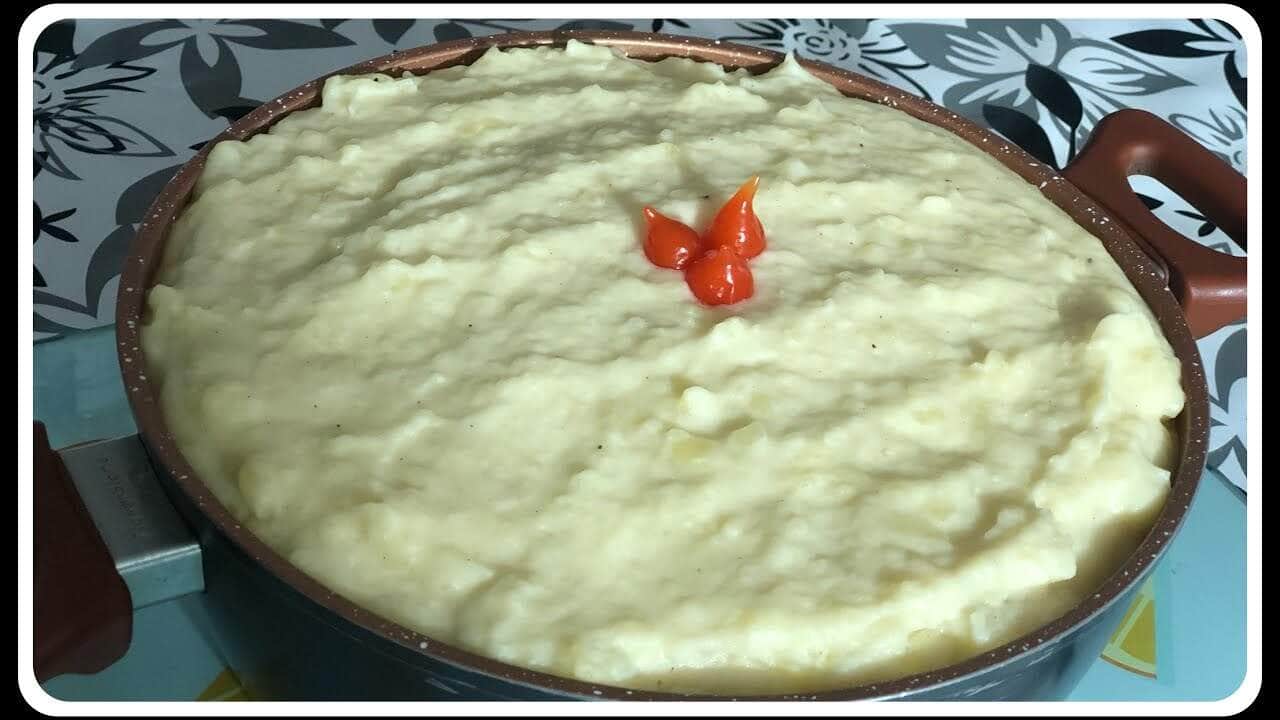 receita de purê de batata