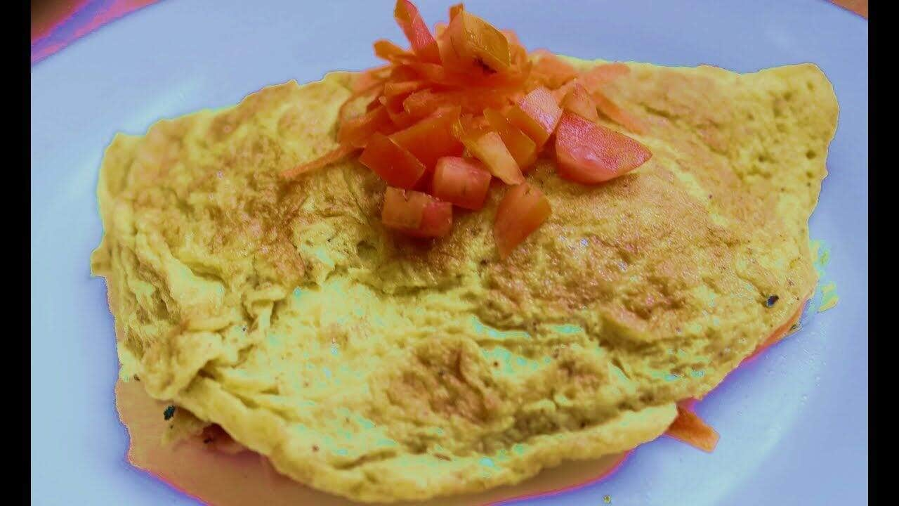 receita de omelete rechado