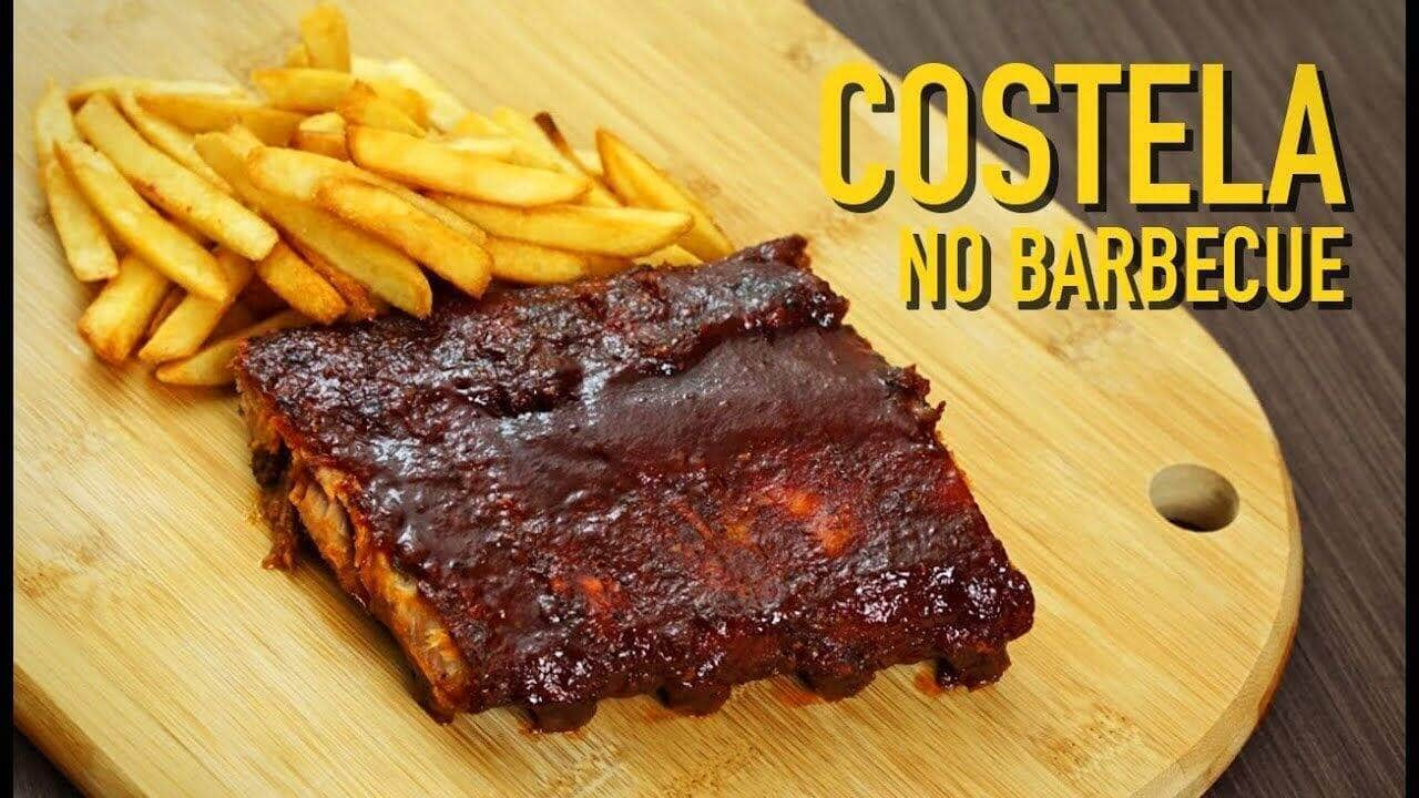 costelinha com barbecue