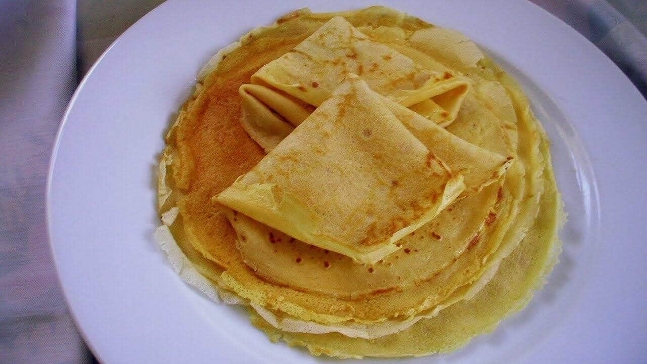 massa de crepe