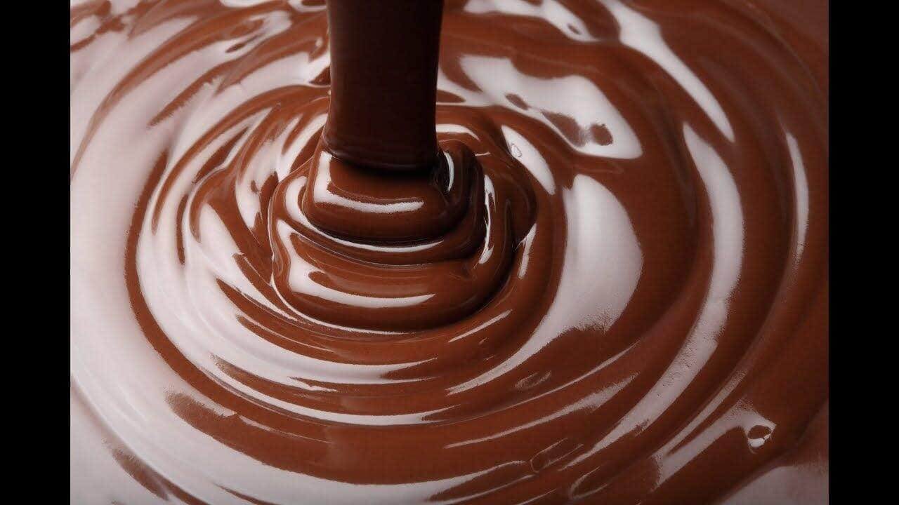 calda de chocolate