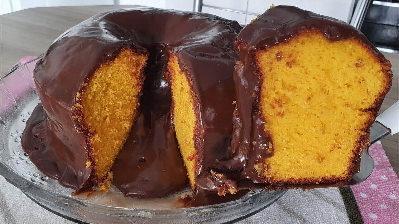 bolo de cenoura