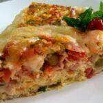 omelete de forno