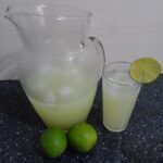 suco de limão no liquidificador