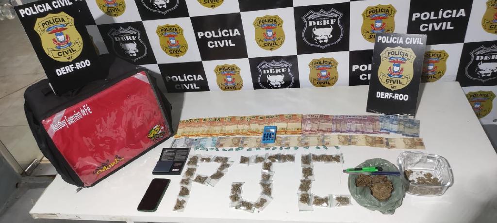 policia civil prende traficante que usava comercio de acai para venda de drogas