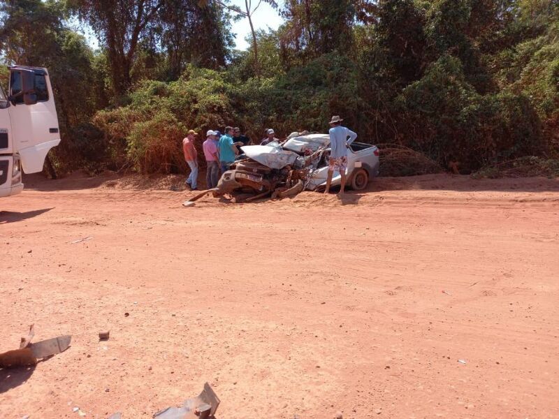 Criança de 04 anos e casal morrem em grave acidente em rodovia de Mato Grosso