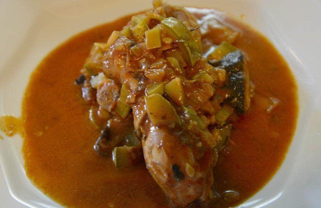 coxa de frango ensopada