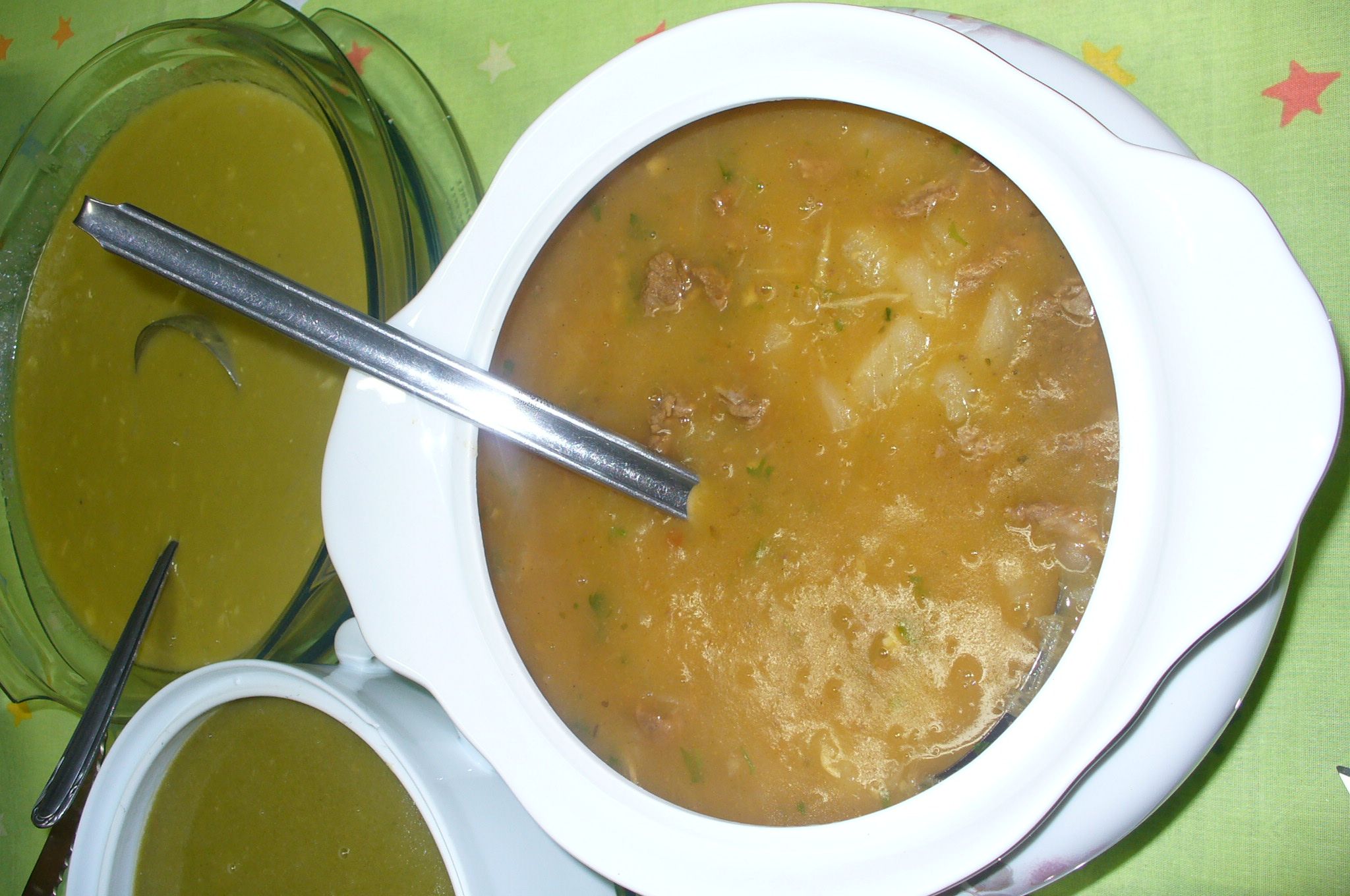 como fazer sopa de mandioca
