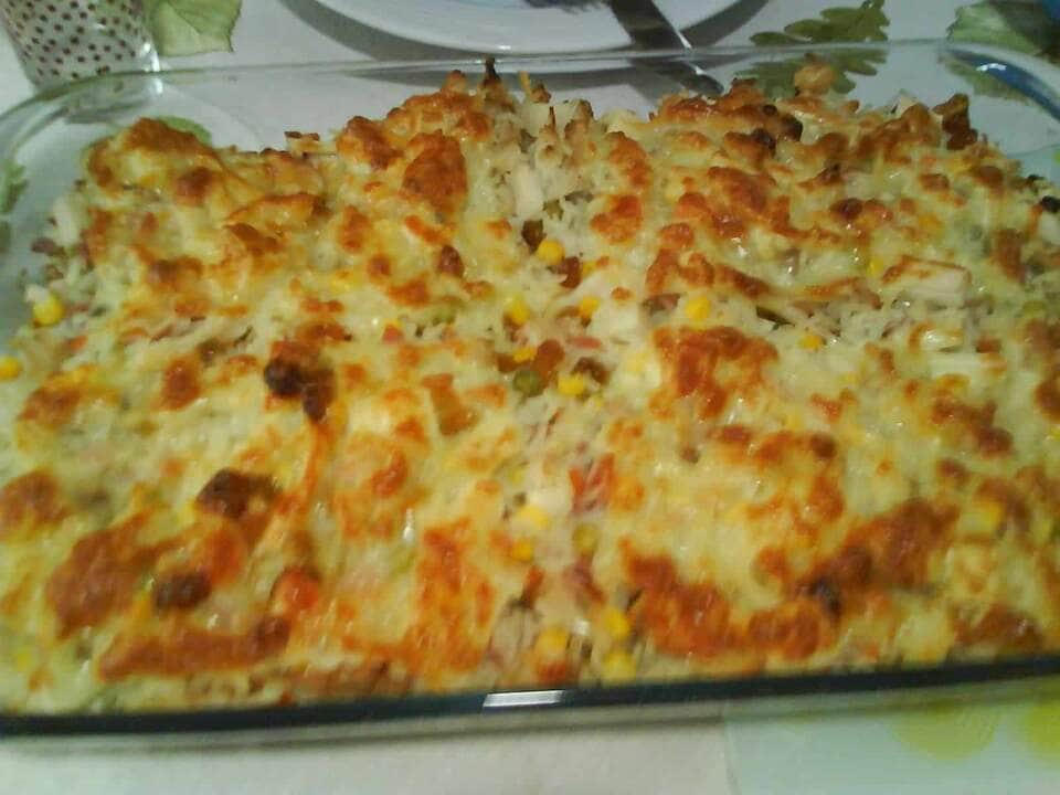 como fazer arroz de forno