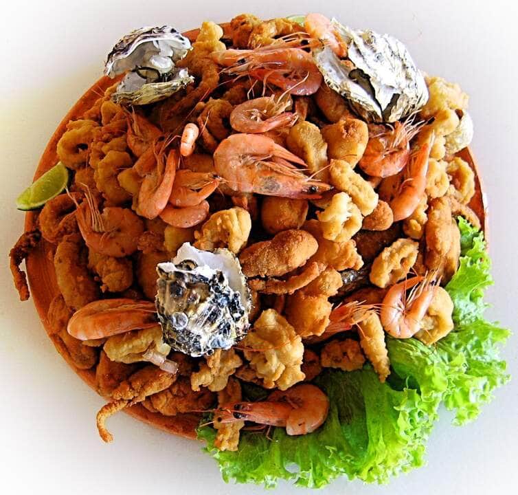 como fazer camarão frito