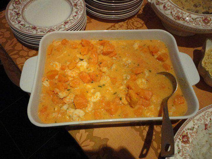 camarão ao catupiry