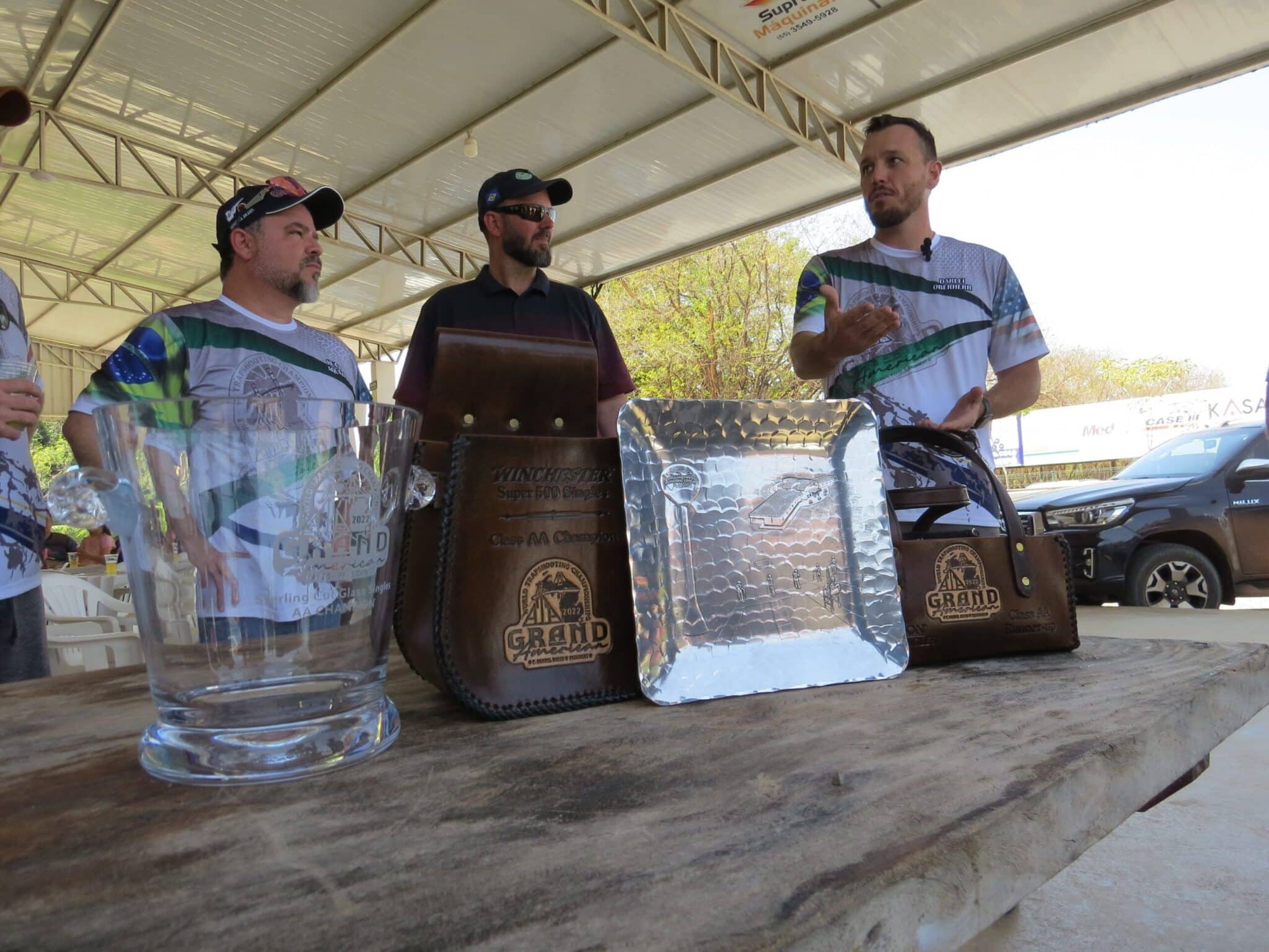 Atirador campeão recepcionado em Lucas do Rio Verde