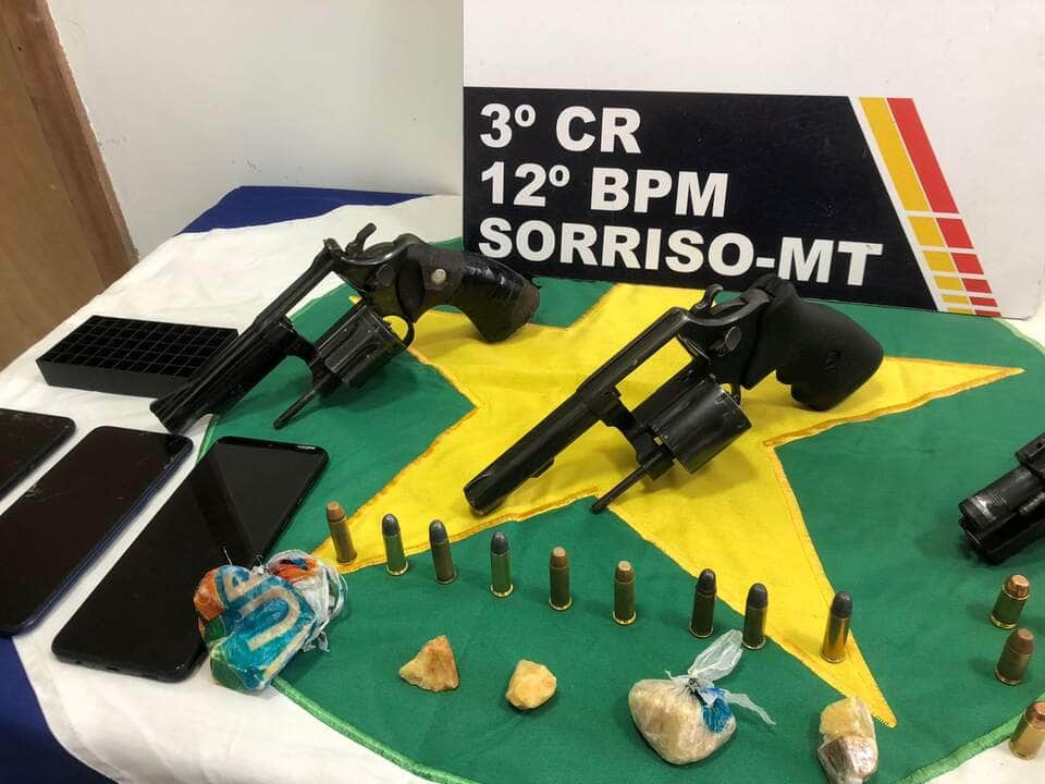 Três morrem ao confrontar guarnição da Polícia Militar em Sorriso (MT)