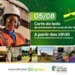 aniversario de lucas do rio verde tera distribuicao de bolo nesta sexta feira 05