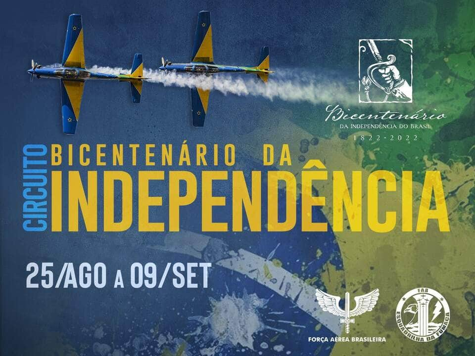 esquadrilha da fumaca faz demonstracoes em celebracao ao 7 de setembro