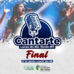 etapa final do concurso cultural cantarte” acontece no dia 27 de agosto