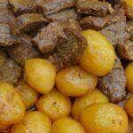 carne cozida com batata