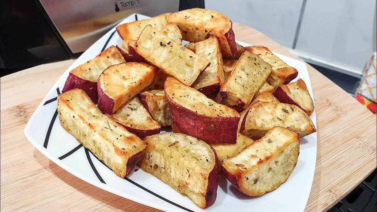 batata doce na airfryer