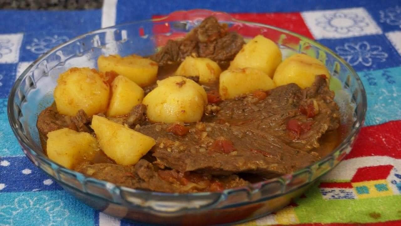 bife de panela com batata