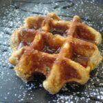 receita de waffle doce