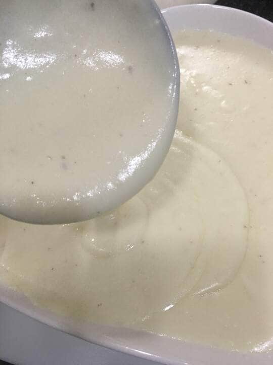 receita de molho branco para macarrão