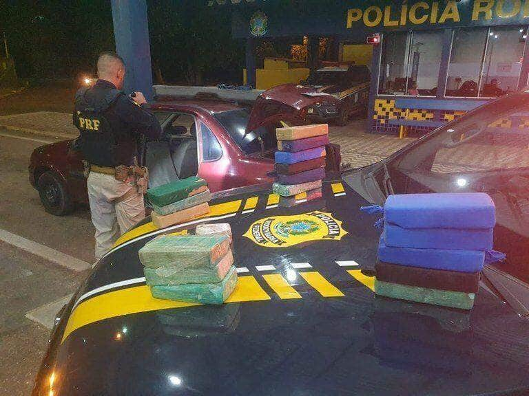 PRF apreende pasta base de cocaína em Rondonópolis