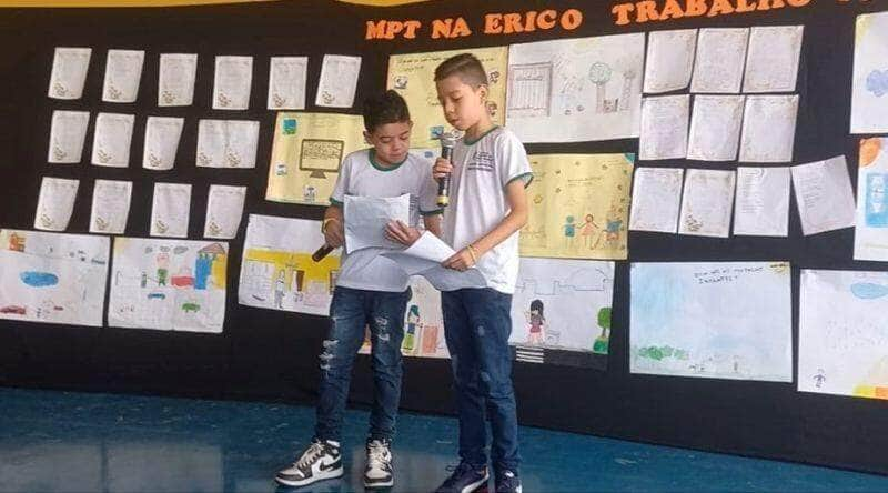 alunos da rede municipal de lucas do rio verde disputam etapa nacional do premio mpt na escola