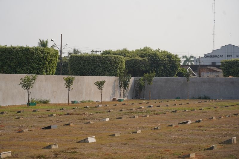 cemiterio municipal jardim da paz esta sendo revitalizado