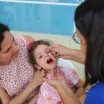 cerca de 70 das criancas ja foram vacinas contra a poliomielite em lucas do rio verde