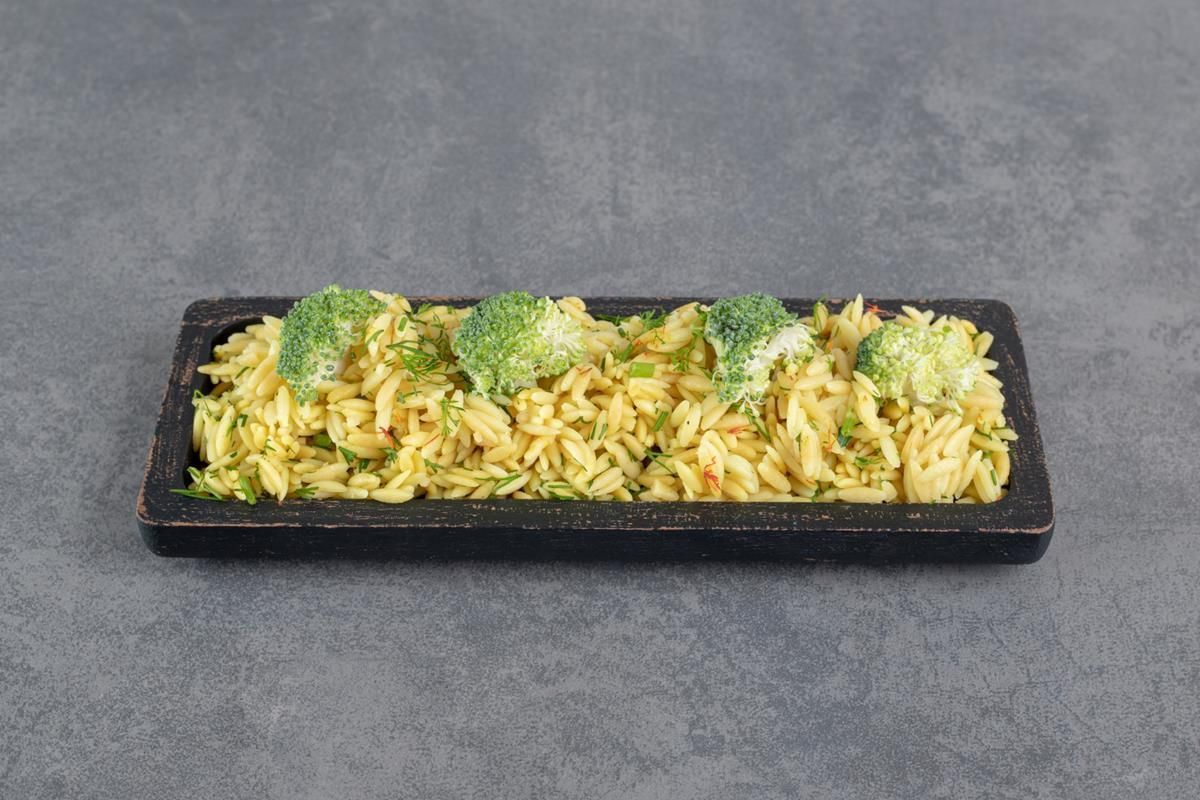 como fazer arroz com brócolis