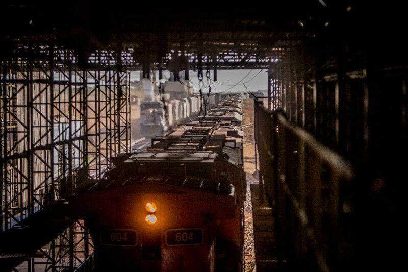 Terminal ferroviário em Rondonópolis