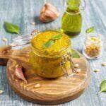 como fazer molho pesto