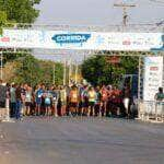 mais de 150 pessoas completaram os 5 km de percurso da corrida de inverno