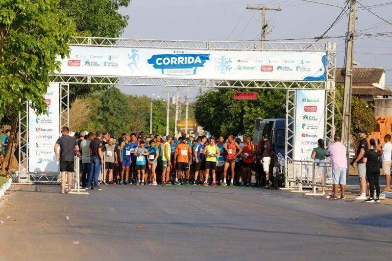 mais de 150 pessoas completaram os 5 km de percurso da corrida de inverno