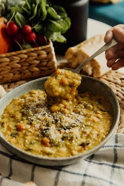 suflê de legumes