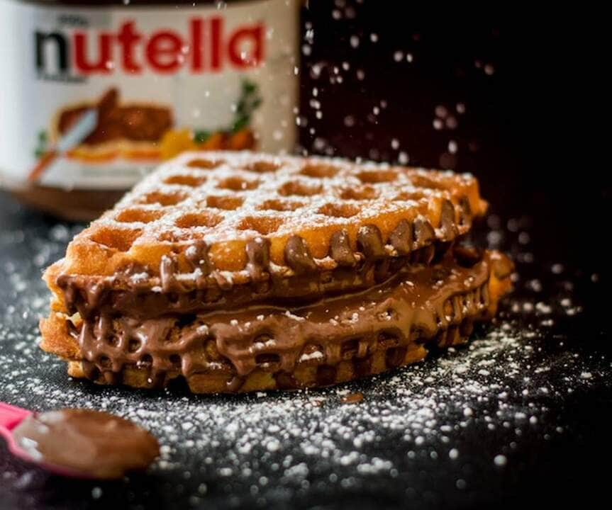 receita de waffle