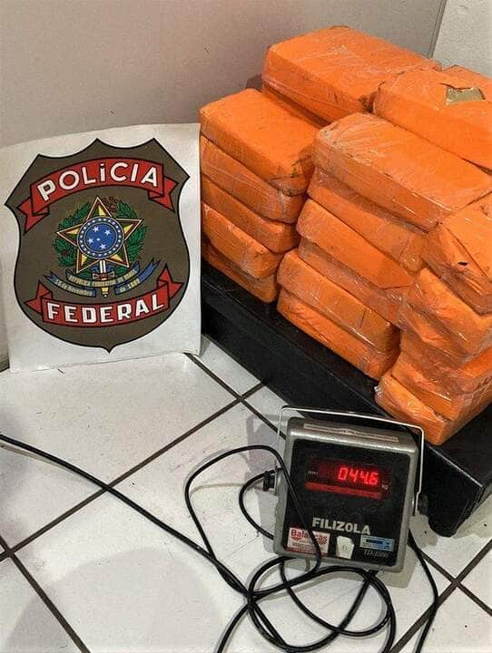 pf apreende mais de 44kg de cocaina no interior de sao paulo