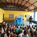 programa saude da escola promove atividade teatral para prevencao da dengue