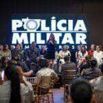 as policiais militares merecem nosso reconhecimento pela coragem e garra que tem” destaca a primeira dama