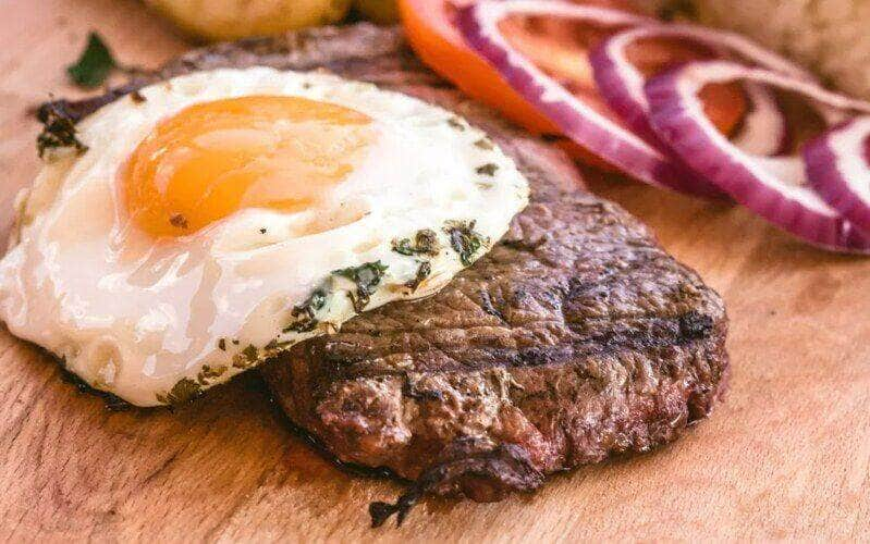 receita de bife a cavalo