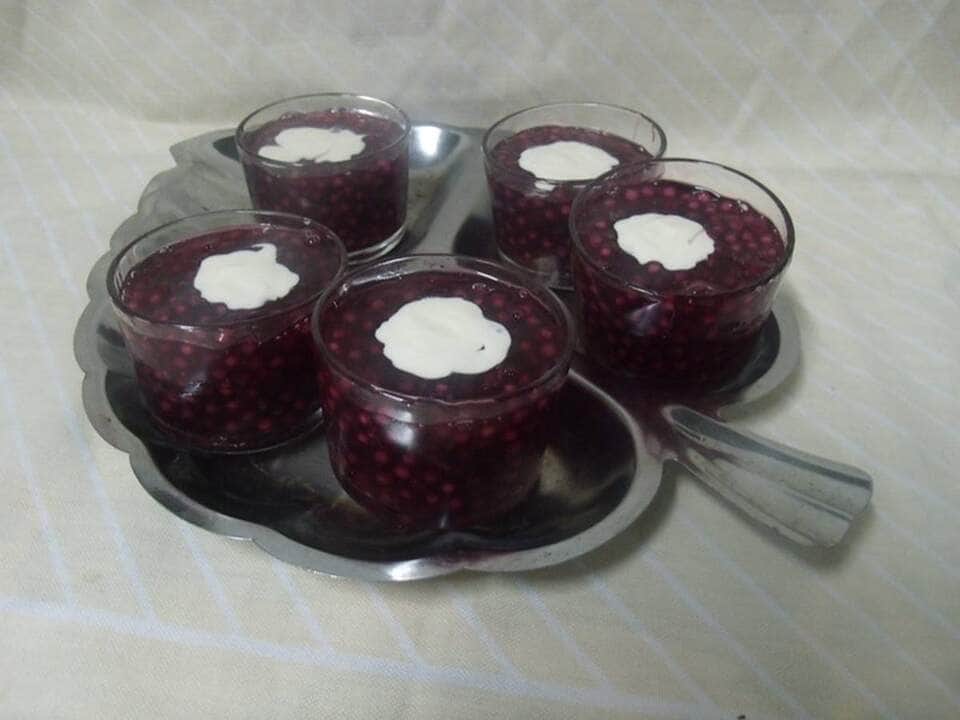 como fazer sagu com vinho