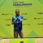 atleta de sorriso garante medalhas de ouro no meeting paralimpico