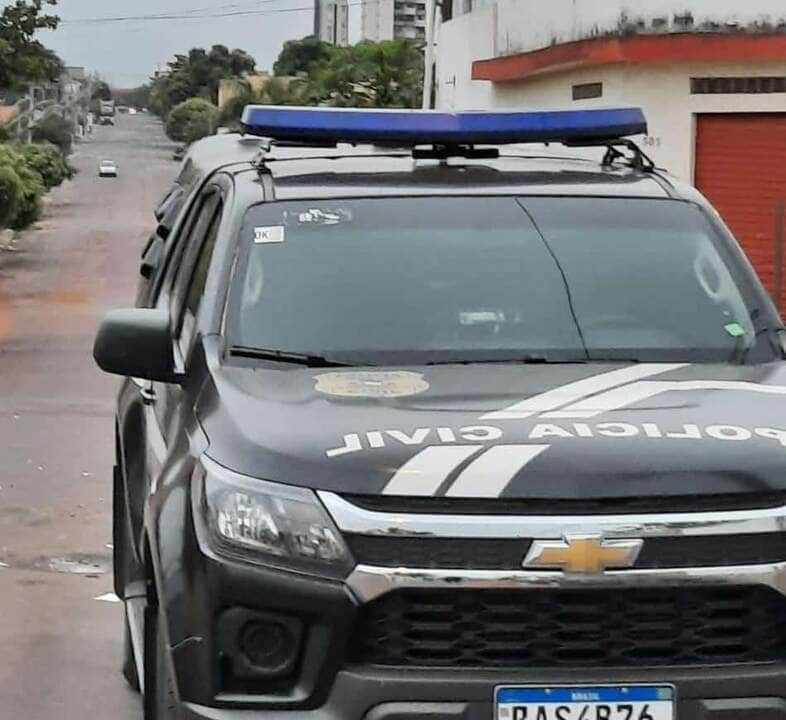 autor de tentativa de homicidio em assentamento e preso pela policia civil