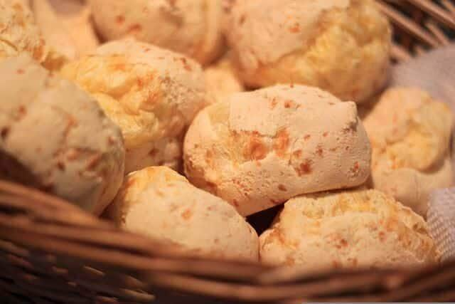 receita de pão de queijo vegano