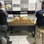 PRF e PM/MT apreendem 45 kg de cocaína em MT