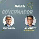 jeronimo e eleito governador da bahia com 52 dos votos validos