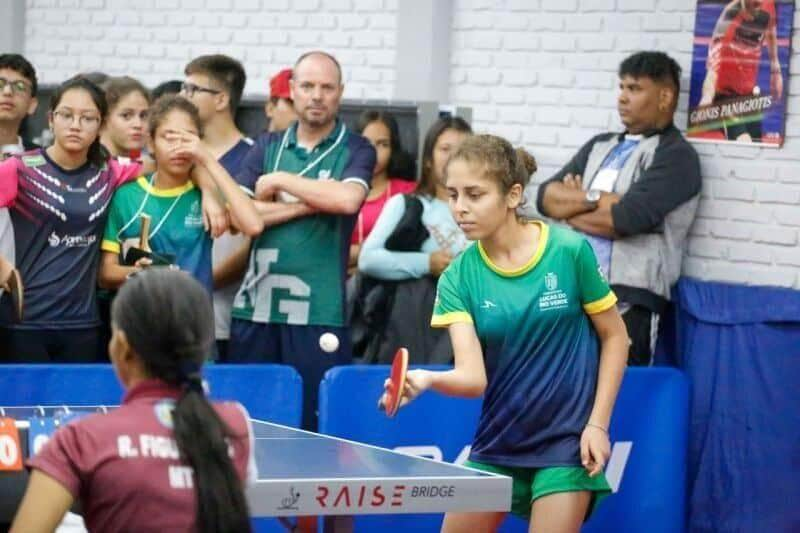 lucas do rio verde recebe 5ª etapa do estadual de tenis de mesa no proximo final de semana