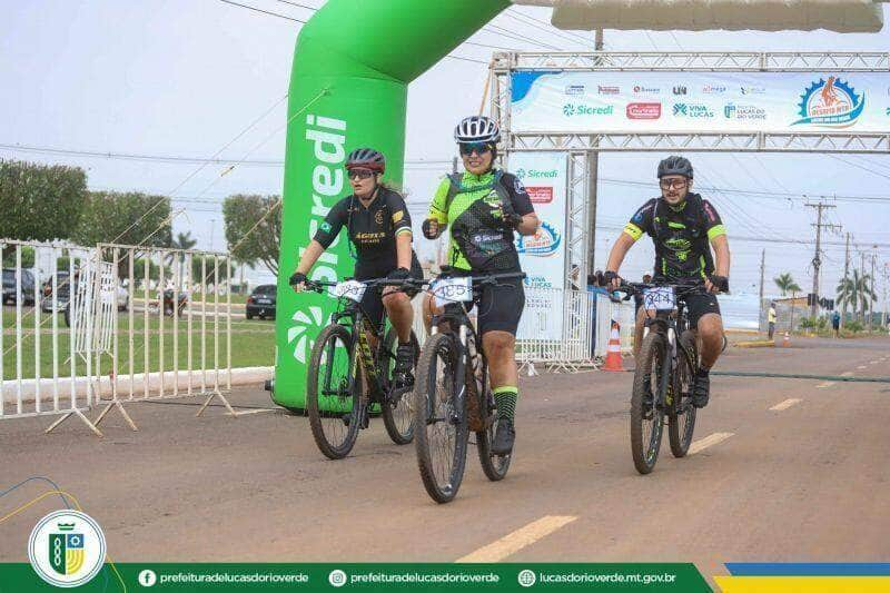 mais de 50 atletas participam da terceira etapa do desafio mtb de ciclismo