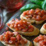 receita de bruschetta