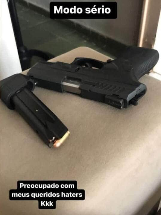 policia civil identifica adolescente que postou mensagens com ameacas e arma em rede social